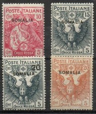 1916 colonie somalia usato  Solza