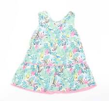 Girls blue floral for sale  WREXHAM