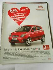 Publicité 2008 Advert  Kia Motors Série Limitée Picanto meetic comprar usado  Enviando para Brazil
