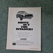 Gilbern invader advert for sale  NOTTINGHAM