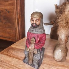 Carved and polychrome d'occasion  Expédié en Belgium