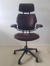 Humanscale freedom oxblood for sale  READING