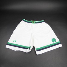 Shorts de jogo Notre Dame luta irlandês Under Armour masculino branco/verde usado comprar usado  Enviando para Brazil