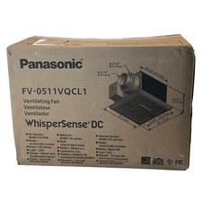 Ventilador de ventilação Panasonic FV-0511VQCL1 WhisperSense DC com luz LED sensores duplos comprar usado  Enviando para Brazil