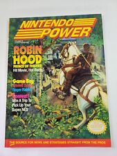 Revista Nintendo Power Videojuegos 1991 Vol 26 Robin Hood Game Boy con póster segunda mano  Embacar hacia Argentina