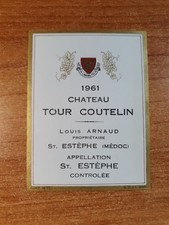 Etiquette tour coutelin d'occasion  Montigny-le-Bretonneux