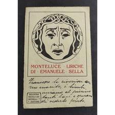 Cartolina monteluce liriche usato  Alessandria