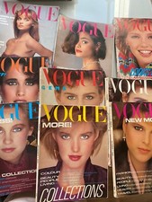 Vogue magazines box for sale  UK