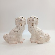 Pair antique staffordshire for sale  RADSTOCK