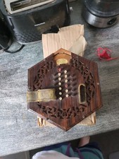 Antique button concertina for sale  NELSON