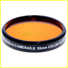 55mm filtro arancione usato  Busto Arsizio