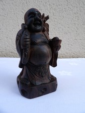 Carved wood laughing d'occasion  Expédié en Belgium