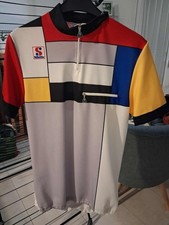 Maillot cycliste multicolore d'occasion Maillot cycliste multicolore d'occasion  Broons