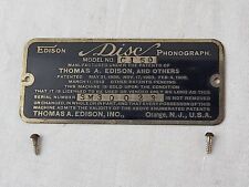Edison diamond disc for sale  Streetsboro