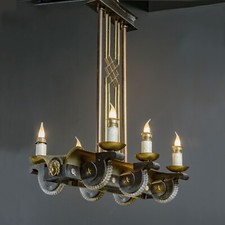 Lampadario art decò usato  Roma