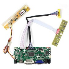 Placa controladora de áudio HD VGA DVI LCD para painel LCD monitor LCD FAÇA VOCÊ MESMO comprar usado  Enviando para Brazil