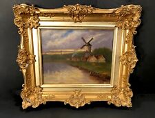 Antique windmill painting for sale  La Grange