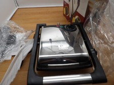 Sanduicheira Bella Panini Grill aço inoxidável com bandeja de gotejamento comprar usado  Enviando para Brazil