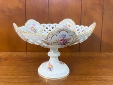 Meissen reticulated compote for sale  Macungie