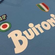 Napoli maglia buitoni usato  Spedire a Italy