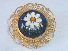 Ancienne broche fleurs d'occasion  L'Isle-sur-la-Sorgue