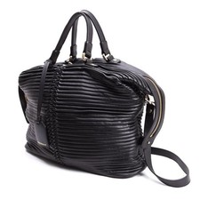 Bolsa de ombro EMPORIO ARMANI de couro plissado (K-156991) comprar usado Bolsa de ombro EMPORIO ARMANI de couro plissado (K-156991) comprar usado  Enviando para Brazil