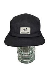 Boné ajustável Finish Line 5 painéis Strapback Hap tamanho único cerdas pretas MFG Racing, usado comprar usado  Enviando para Brazil