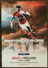 Signed 2013 wales for sale  CARDIFF
