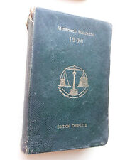 Almanach hachette 1900 d'occasion  Lannion