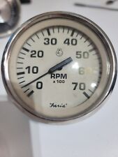 Faria marine tachometer for sale  Belgrade Lakes