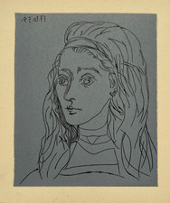 Pablo picasso jacqueline usato  Sassari