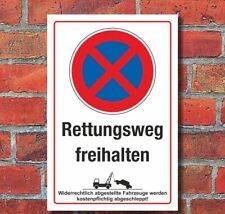 Schild halteverbot parkverbot gebraucht kaufen  Bad Driburg