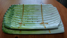 Vintage asparagus plate for sale  MARKET RASEN
