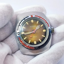 ⭐Raro relógio soviético vintage Vostok anfíbio ponteiros F cano 2209 fabricado na URSS 70s comprar usado  Enviando para Brazil