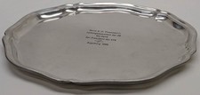 Wandteller feinzinn gravur gebraucht kaufen  Ahrensburg