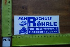 Alter aufkleber fahrschule gebraucht kaufen  Kupferberg
