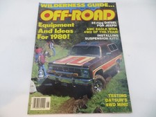 OFF-ROAD Magazine June 1980 AMC Eagle 4WD / Datsun 4x4 PU / Jeep Diesel comprar usado  Enviando para Brazil