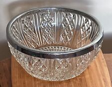 Glass fruit bowl for sale  LLANELLI