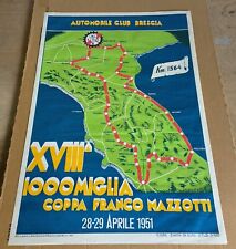 Manifesto mille miglia usato  Vigonovo