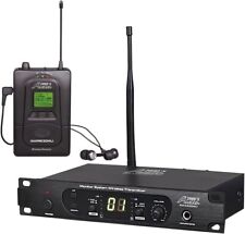 Audio2000'S AWM6304U UHF 100 sistema de monitor intra-auricular sem fio frequência selecionável, usado comprar usado  Enviando para Brazil