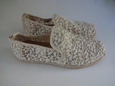 Toms cream lace for sale  PLYMOUTH