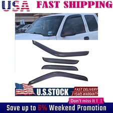 para 1999-06 Chevy Silverado GMC Sierra viseiras de janela cabine estendida protetor solar chuva comprar usado  Enviando para Brazil