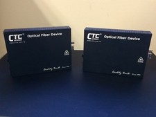 Par de conversores de mídia de fibra CTC Union's FRM220-FXO/FXS-4 4 linhas telefônicas comprar usado  Enviando para Brazil