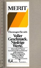 Aufkleber sticker merit gebraucht kaufen  Südlohn