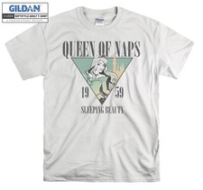 Camiseta com capuz Disney Sleeping Beauty Nap Queen 1959 gráfica masculina feminina unissex AB548 comprar usado  Enviando para Brazil