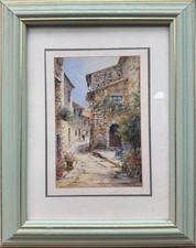 Lithographie vincent village d'occasion  Toulon-