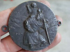 Placca san cristoforo usato  Santena