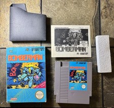 Bomberman CIB Nintendo Game NES - Original - Caixa Manual Espanador de Isopor - Raro  comprar usado  Enviando para Brazil