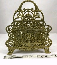 Magazine rack brass for sale  Birmingham