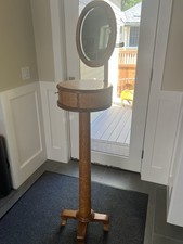 oak vanity table for sale  Longmont